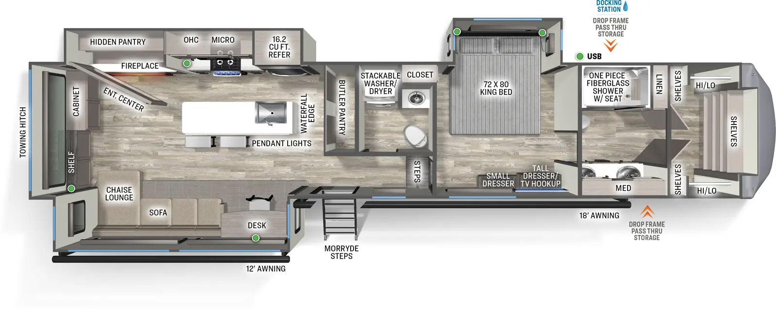 3900HBLR Floorplan Image